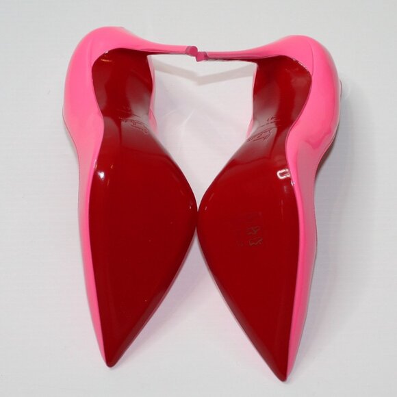 Christian Louboutin So Kate Pointed Toe Pump Hot Pink Shoes in EU 41 / US 11 NEW - Picture 6 of 6